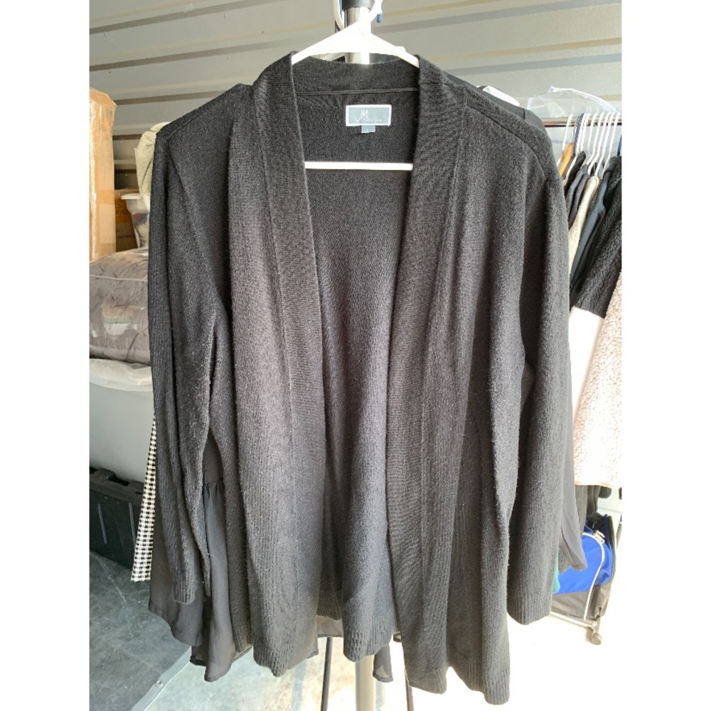 Black cardigan